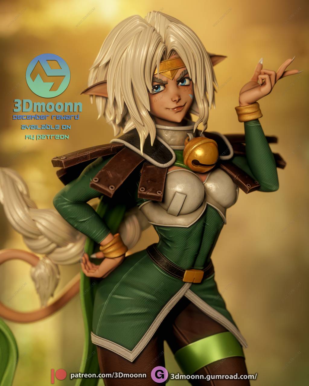 P站图纸印象馆 3Dmoonn 宇宙浪子 艾莎·克兰克兰 3Dmoonn 宇宙浪子 艾莎·克兰克兰