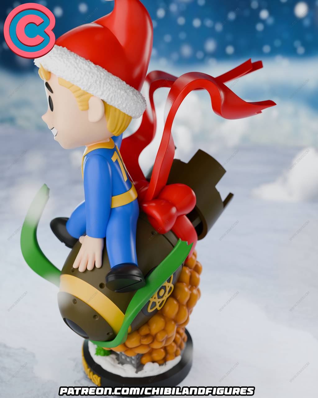 P站图纸印象馆 Chibi Land Figures 辐射 避难所小子 Chibi Land Figures 辐射 避难所小子