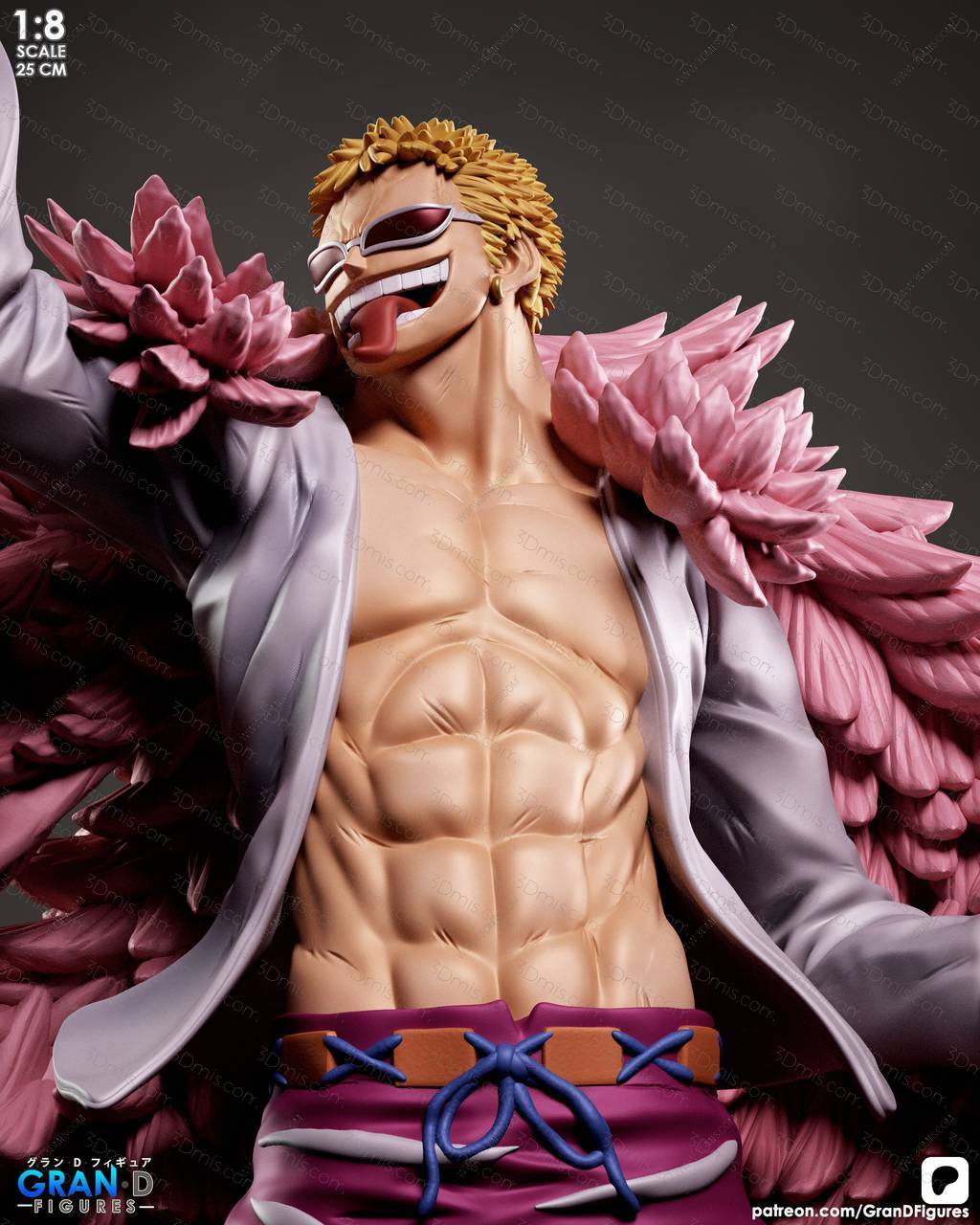 P站图纸印象馆 海贼王 弗朗明哥 海贼王 弗朗明哥