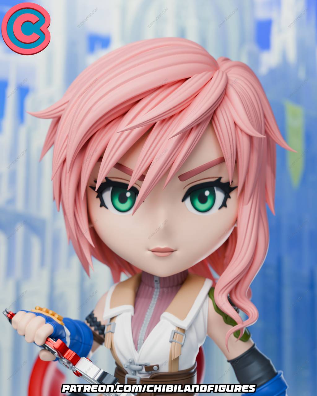 P站图纸印象馆 Chibi Land Figures 最终幻想 雷霆 Chibi Land Figures 最终幻想 雷霆