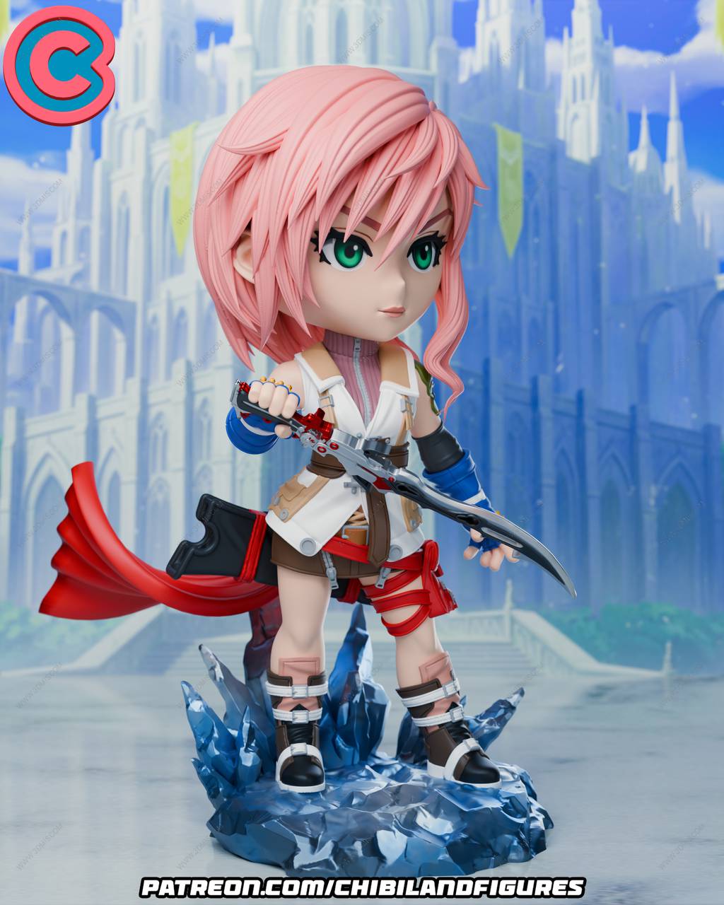 P站图纸印象馆 Chibi Land Figures 最终幻想 雷霆 Chibi Land Figures 最终幻想 雷霆