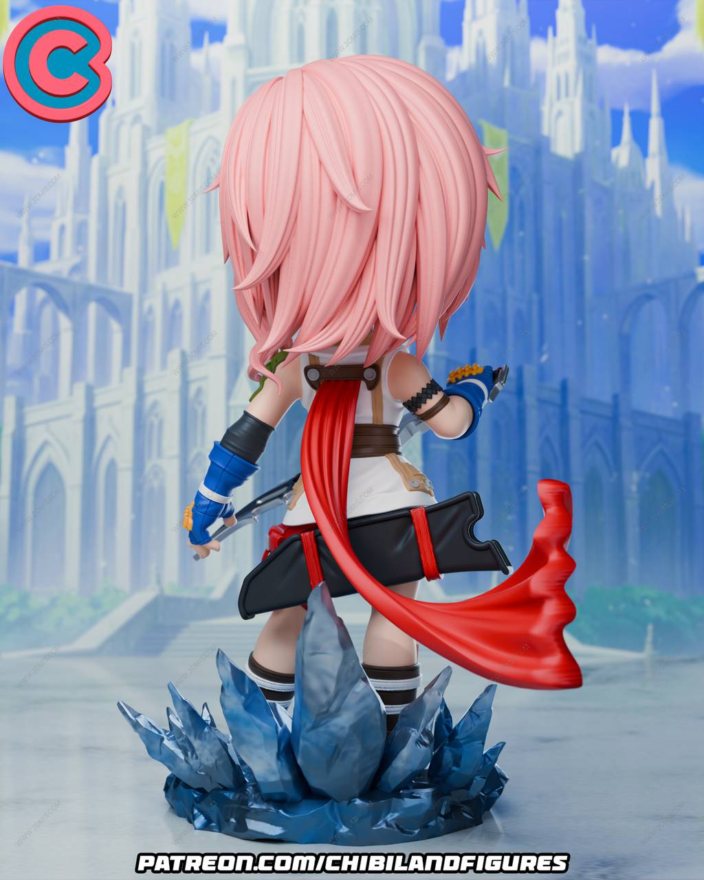 P站图纸印象馆 Chibi Land Figures 最终幻想 雷霆 Chibi Land Figures 最终幻想 雷霆