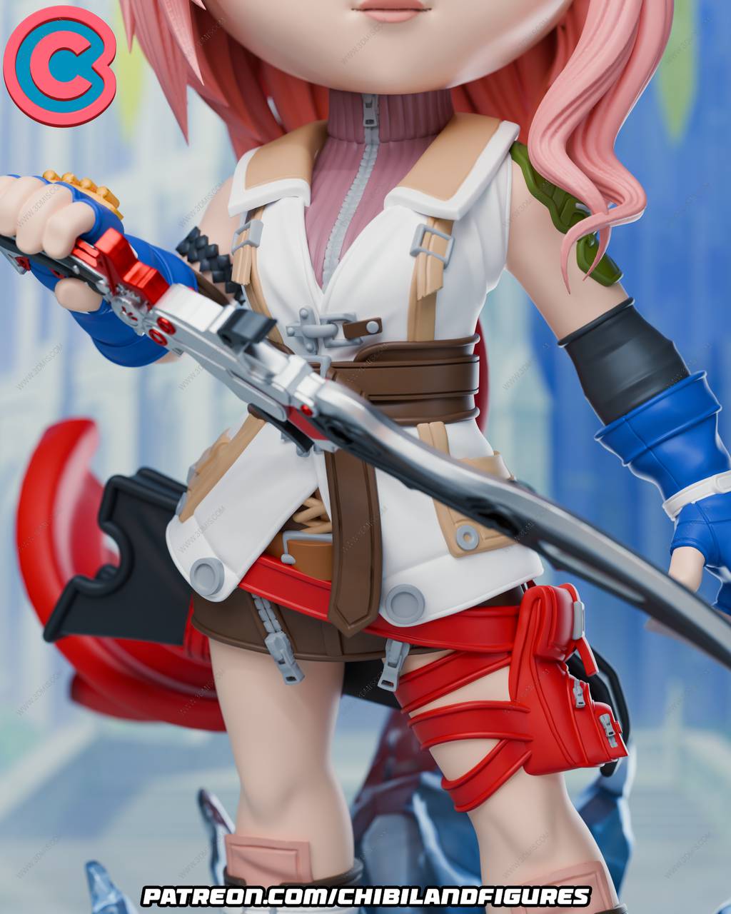 P站图纸印象馆 Chibi Land Figures 最终幻想 雷霆 Chibi Land Figures 最终幻想 雷霆