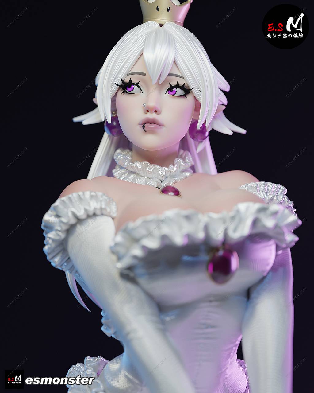 P站图纸印象馆 ESMonster 超级马力欧 特蕾莎公主 ESMonster 超级马力欧 特蕾莎公主