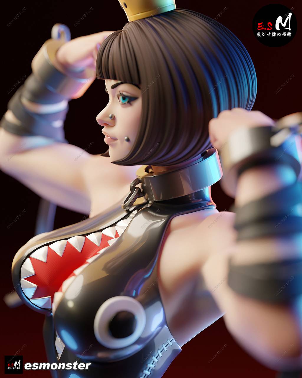 P站图纸印象馆 ESMonster 超级马力奥 链球怪物 ESMonster 超级马力奥 链球怪物