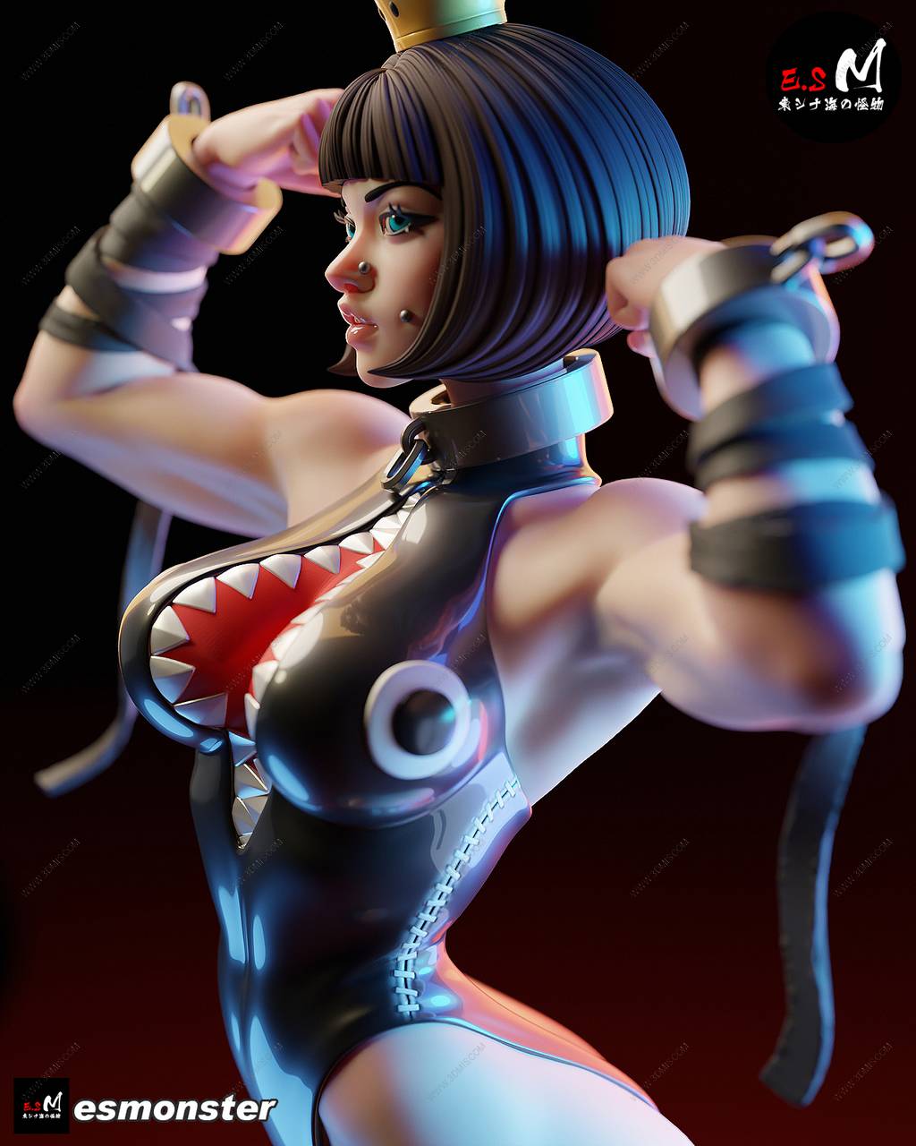 P站图纸印象馆 ESMonster 超级马力奥 链球怪物 ESMonster 超级马力奥 链球怪物