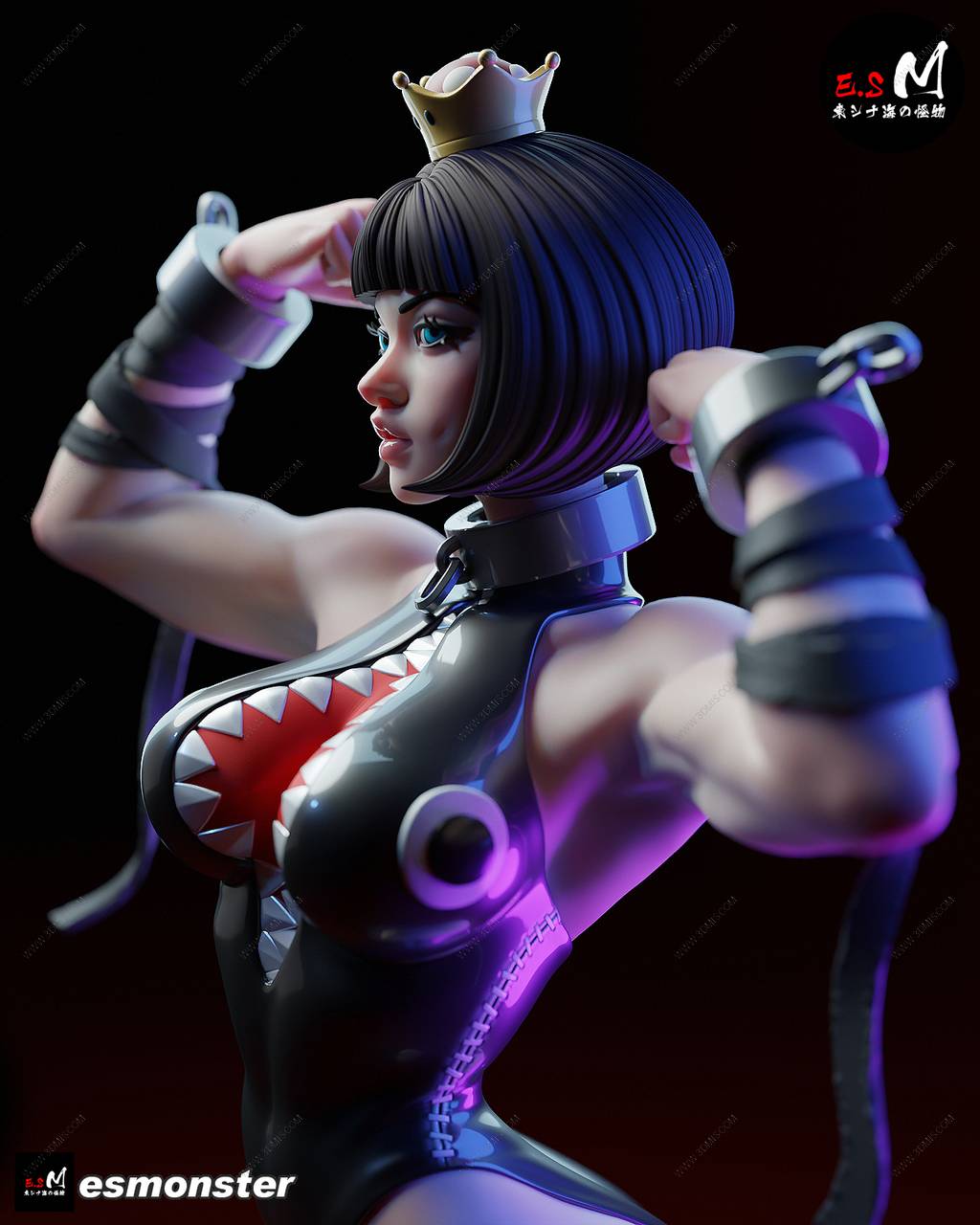 P站图纸印象馆 ESMonster 超级马力奥 链球怪物 ESMonster 超级马力奥 链球怪物