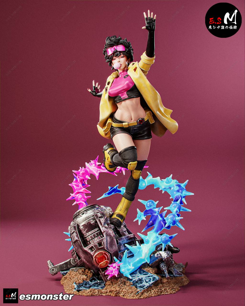 P站图纸印象馆 ESMonster 漫威 李千欢 ESMonster 漫威 李千欢