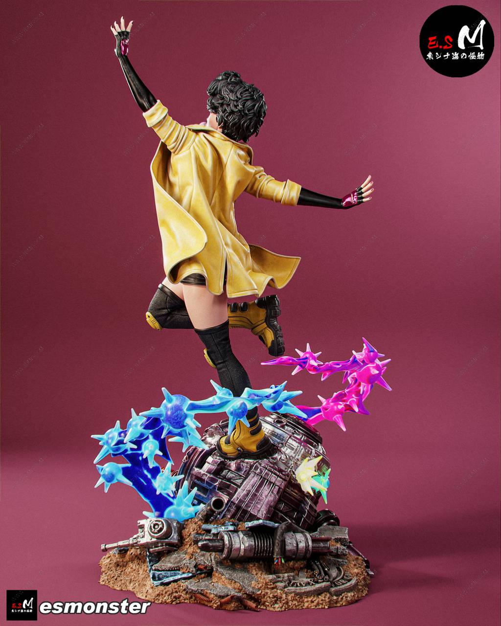 P站图纸印象馆 ESMonster 漫威 李千欢 ESMonster 漫威 李千欢