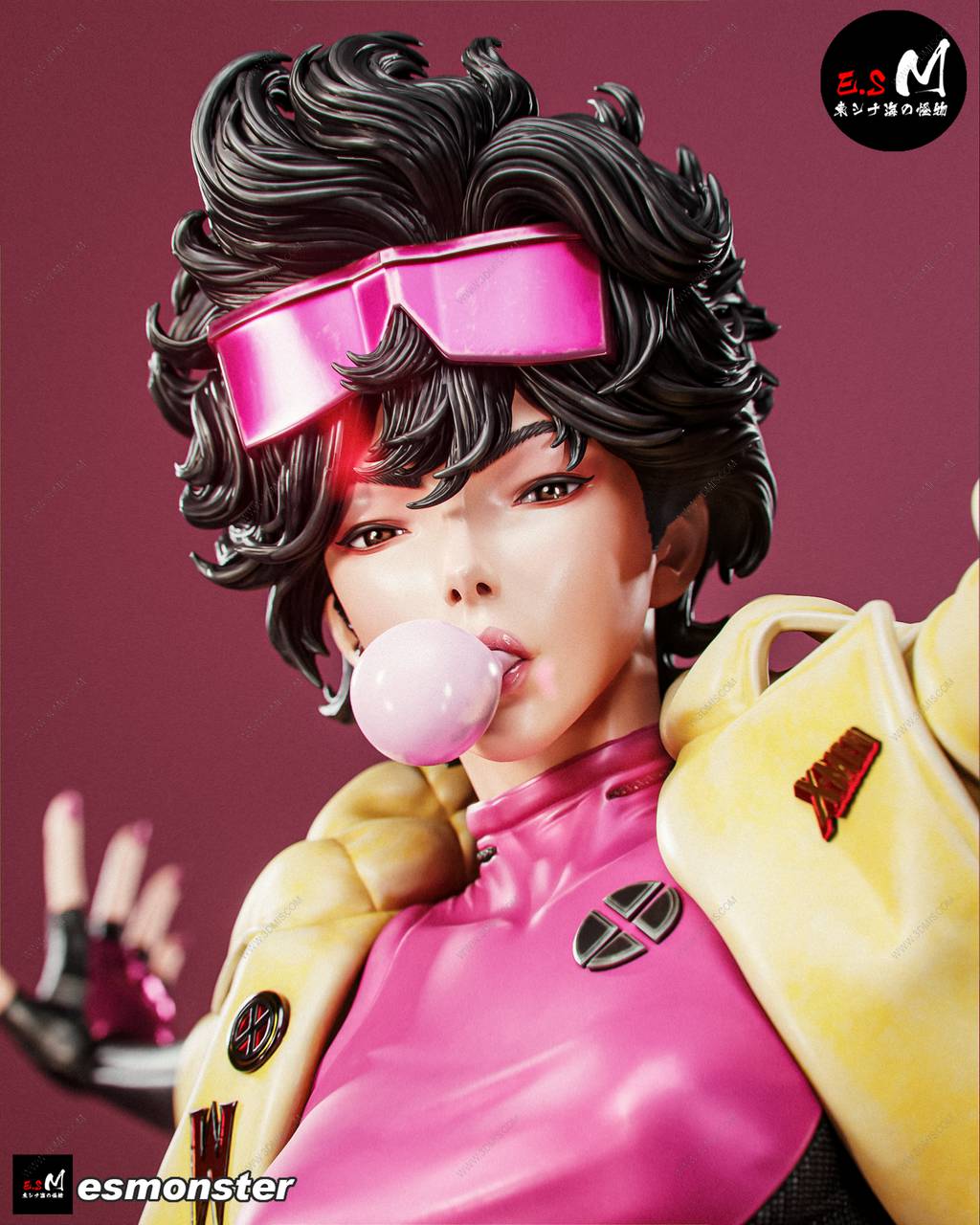 P站图纸印象馆 ESMonster 漫威 李千欢 ESMonster 漫威 李千欢