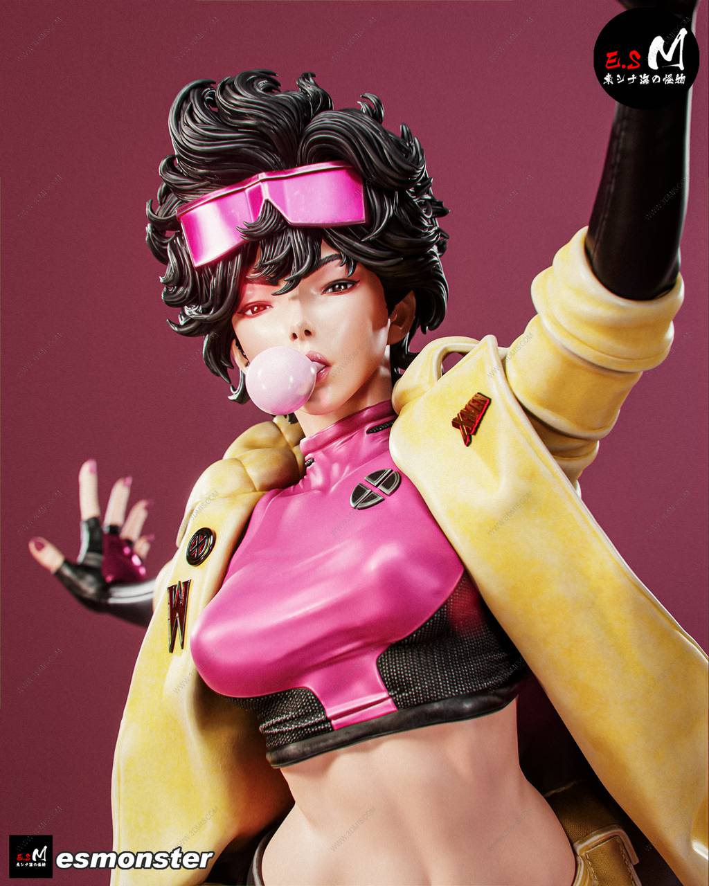 P站图纸印象馆 ESMonster 漫威 李千欢 ESMonster 漫威 李千欢