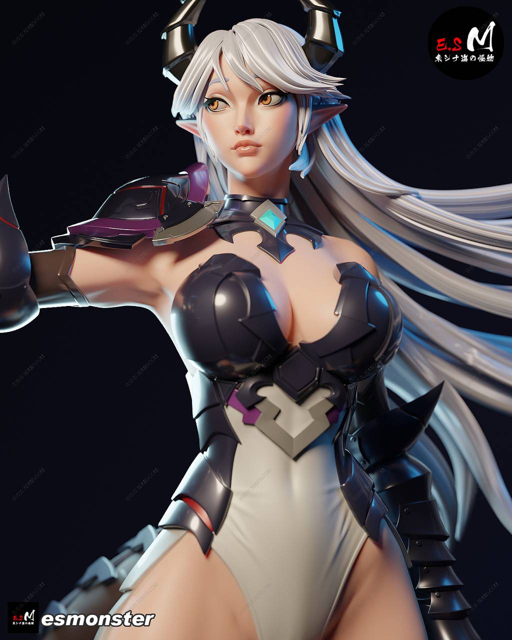 P站图纸印象馆 ESMonster 第七史诗 露娜 ESMonster 第七史诗 露娜