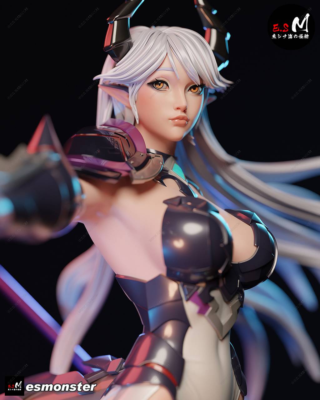 P站图纸印象馆 ESMonster 第七史诗 露娜 ESMonster 第七史诗 露娜