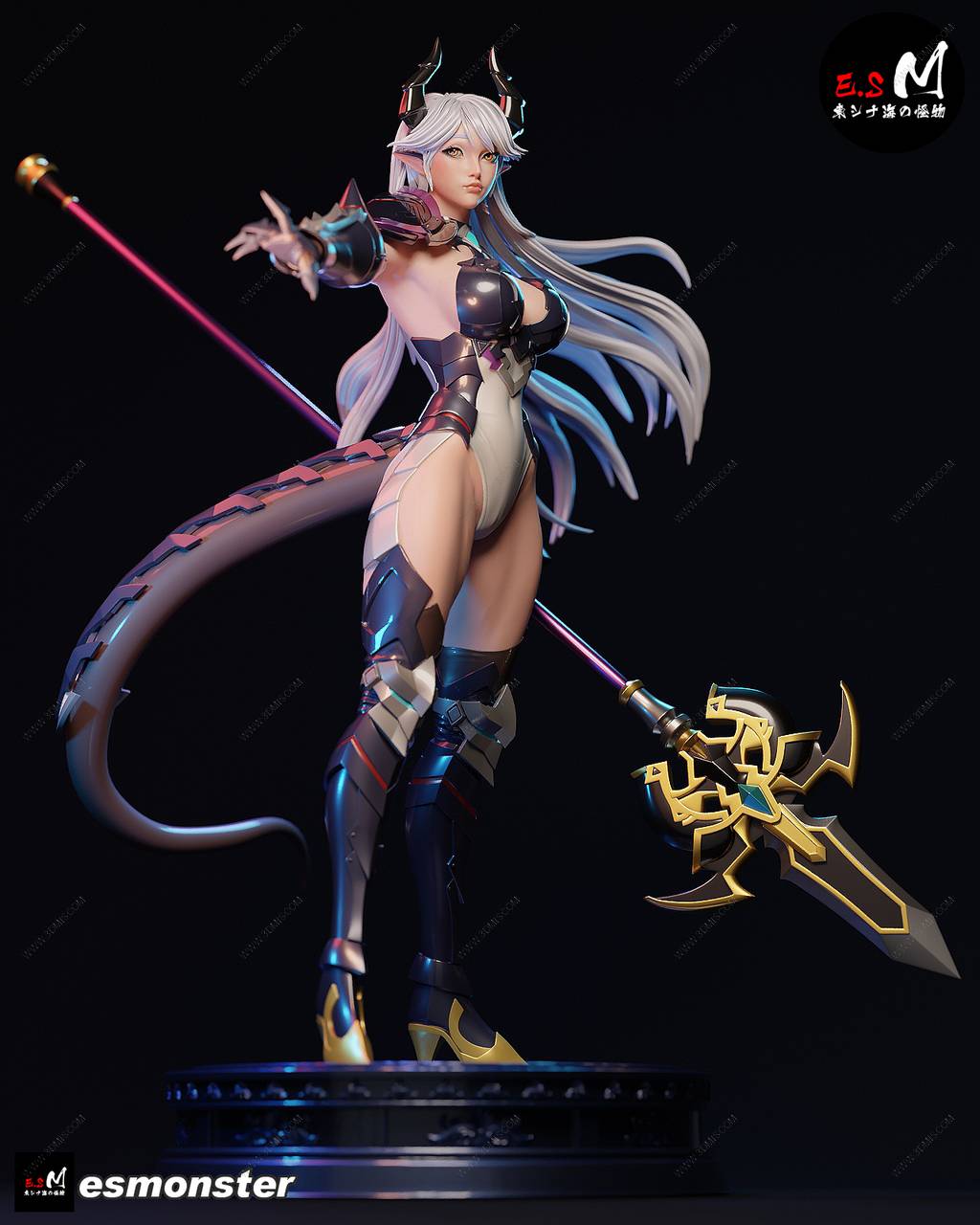 P站图纸印象馆 ESMonster 第七史诗 露娜 ESMonster 第七史诗 露娜