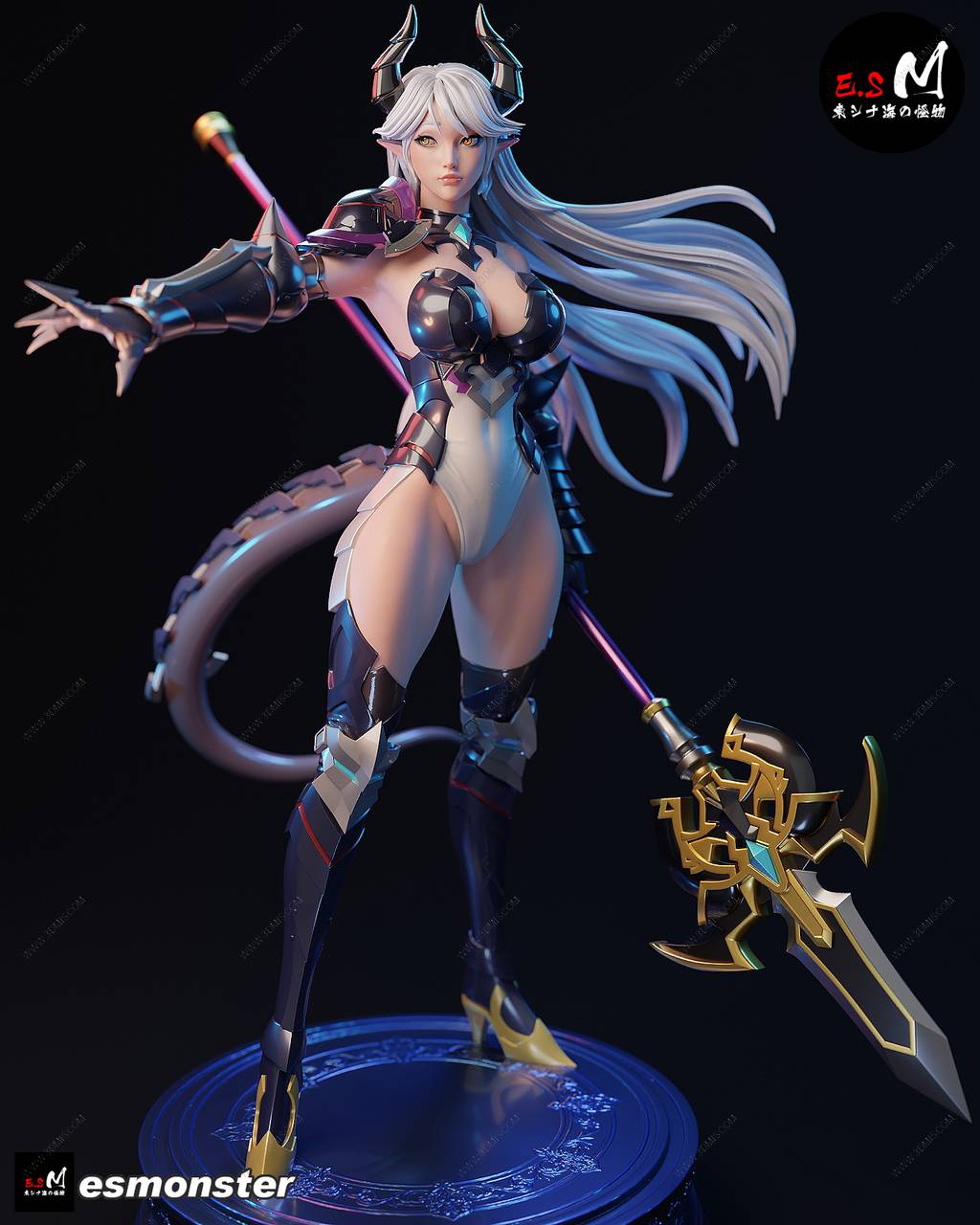 P站图纸印象馆 ESMonster 第七史诗 露娜 ESMonster 第七史诗 露娜