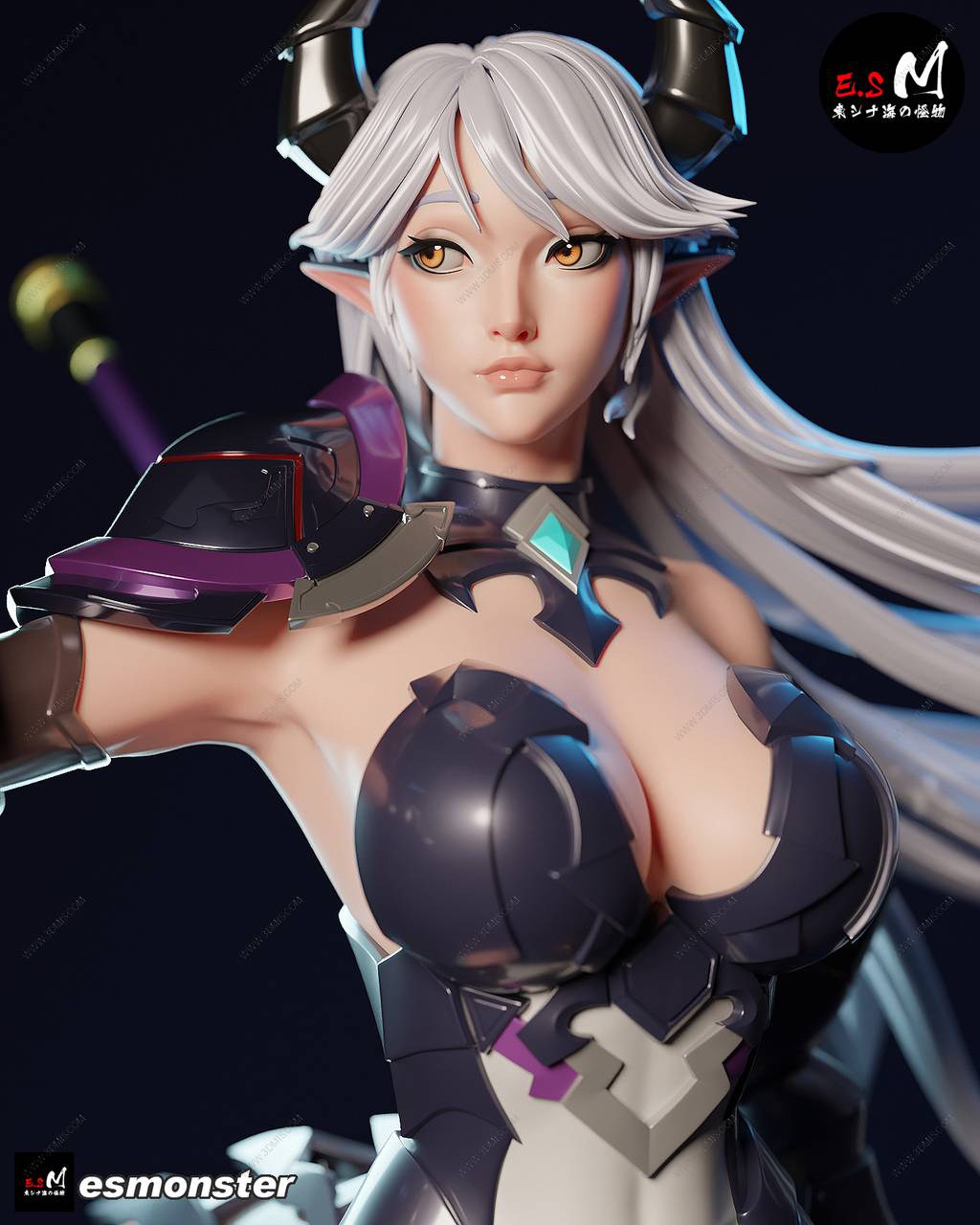 P站图纸印象馆 ESMonster 第七史诗 露娜 ESMonster 第七史诗 露娜