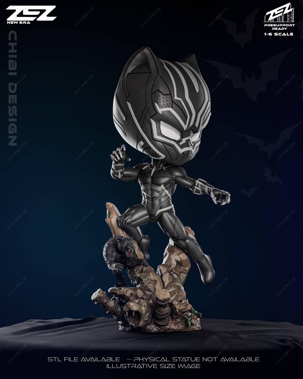 P站图纸印象馆 ZEZ STUDIOS 漫威 黑豹 ZEZ STUDIOS 漫威 黑豹