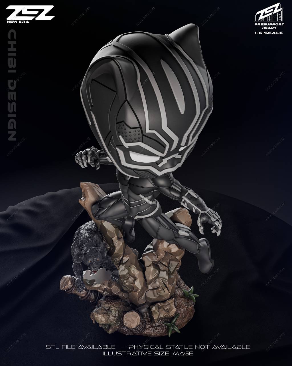 P站图纸印象馆 ZEZ STUDIOS 漫威 黑豹 ZEZ STUDIOS 漫威 黑豹