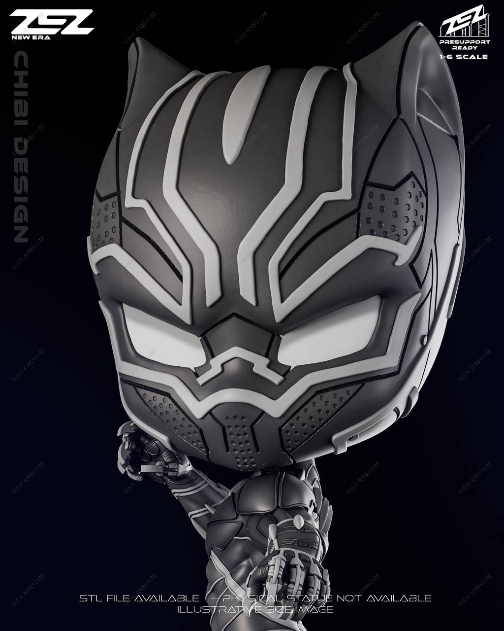 P站图纸印象馆 ZEZ STUDIOS 漫威 黑豹 ZEZ STUDIOS 漫威 黑豹