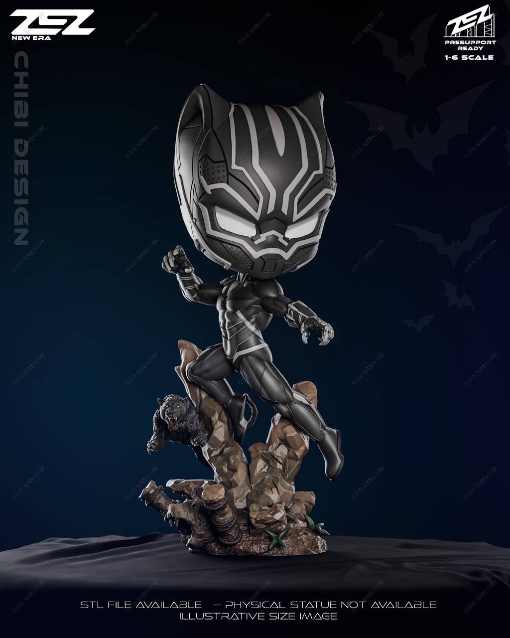 P站图纸印象馆 ZEZ STUDIOS 漫威 黑豹 ZEZ STUDIOS 漫威 黑豹