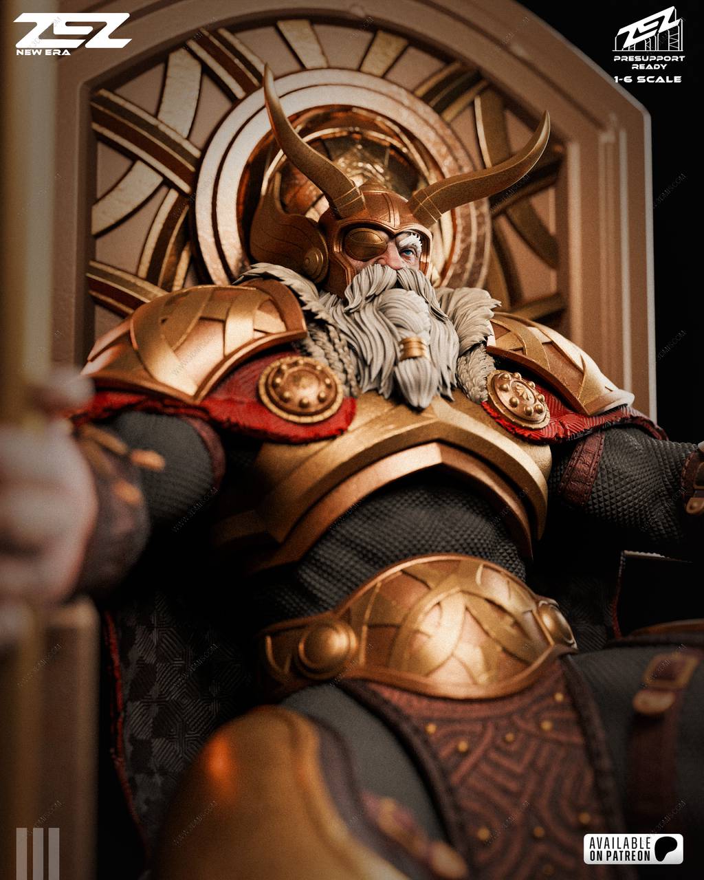 P站图纸印象馆 ZEZ STUDIOS 雷神 奥丁 ZEZ STUDIOS 雷神 奥丁