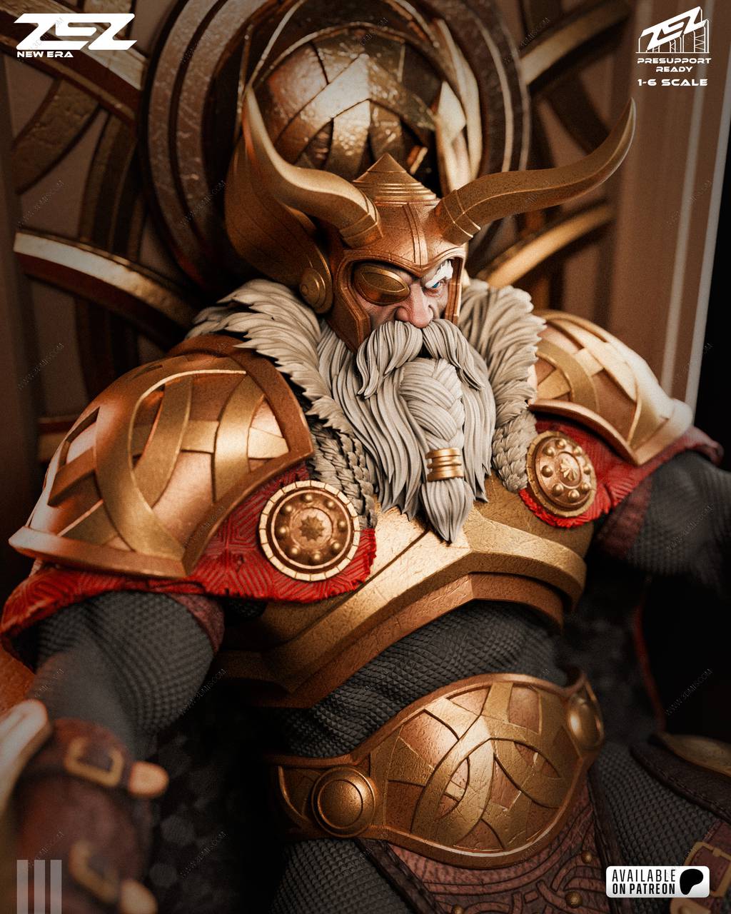 P站图纸印象馆 ZEZ STUDIOS 雷神 奥丁 ZEZ STUDIOS 雷神 奥丁