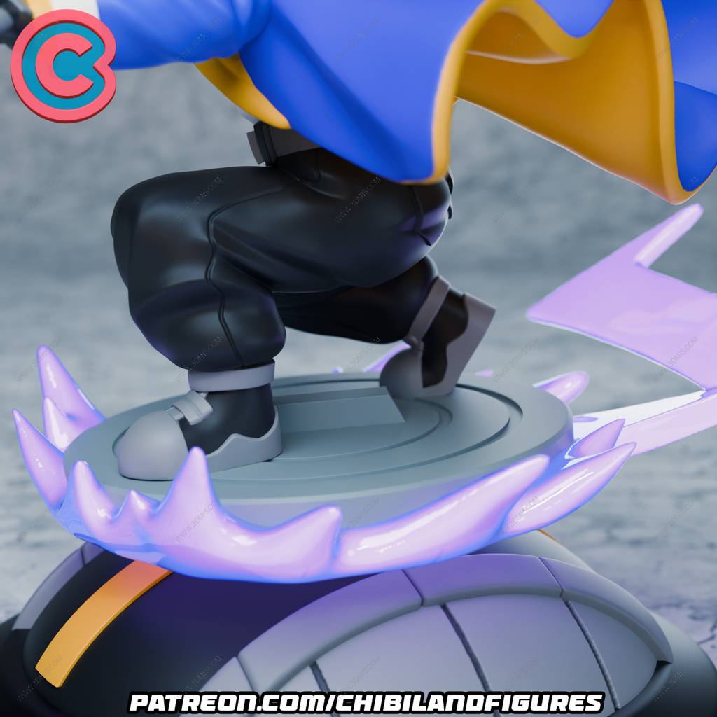 P站图纸印象馆 Chibi Land Figures DC漫画 静电侠 Chibi Land Figures DC漫画 静电侠