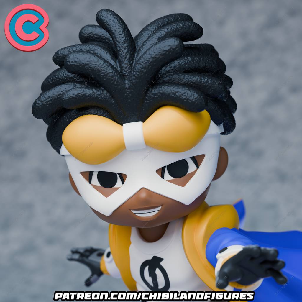 P站图纸印象馆 Chibi Land Figures DC漫画 静电侠 Chibi Land Figures DC漫画 静电侠