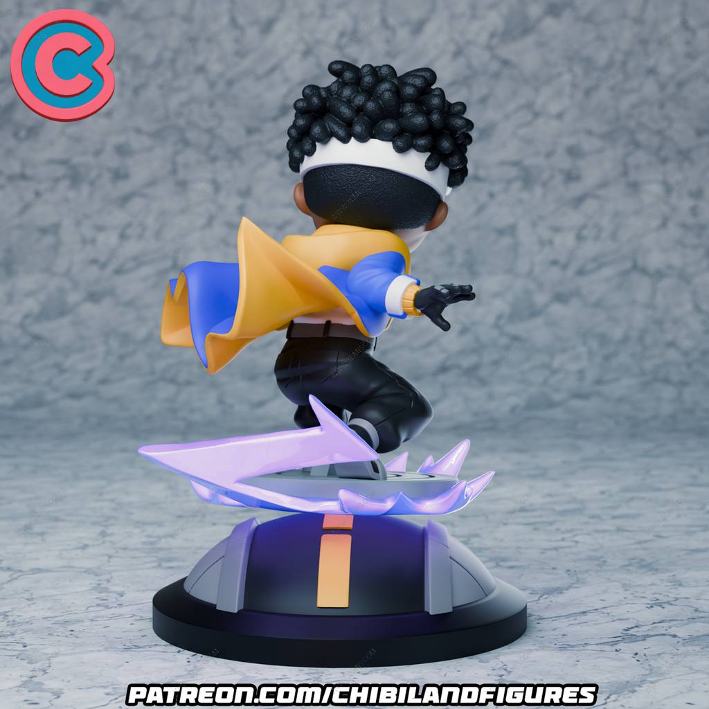 P站图纸印象馆 Chibi Land Figures DC漫画 静电侠 Chibi Land Figures DC漫画 静电侠