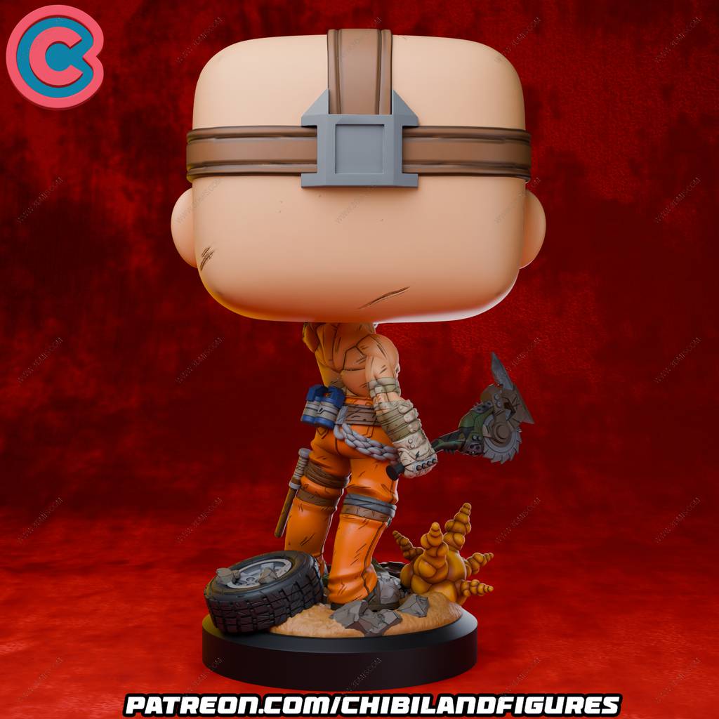 P站图纸印象馆 Chibi Land Figures 无主之地 狂人刺客 Chibi Land Figures 无主之地 狂人刺客