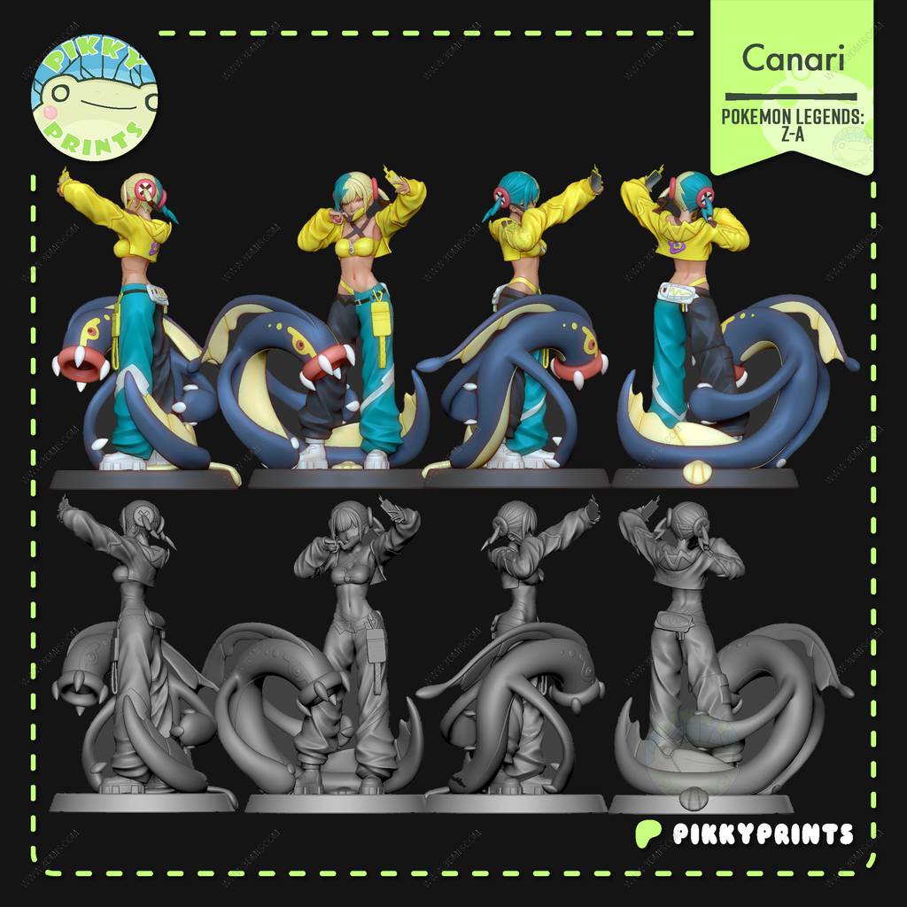 P站图纸印象馆 Pikitty 精灵宝可梦 卡娜莉 Pikitty 精灵宝可梦 卡娜莉