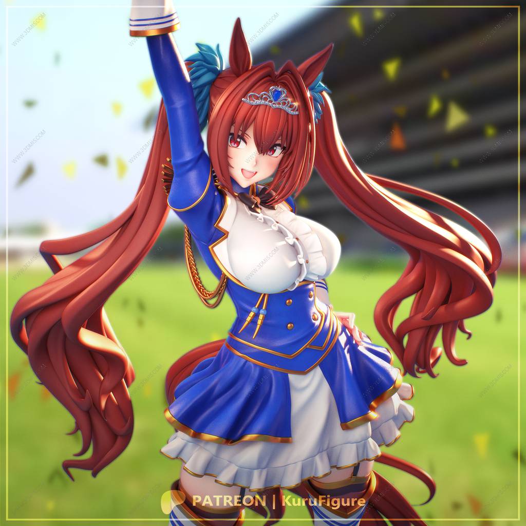 P站图纸印象馆 Kuru Figure 赛马娘 大和赤骥 Kuru Figure 赛马娘 大和赤骥