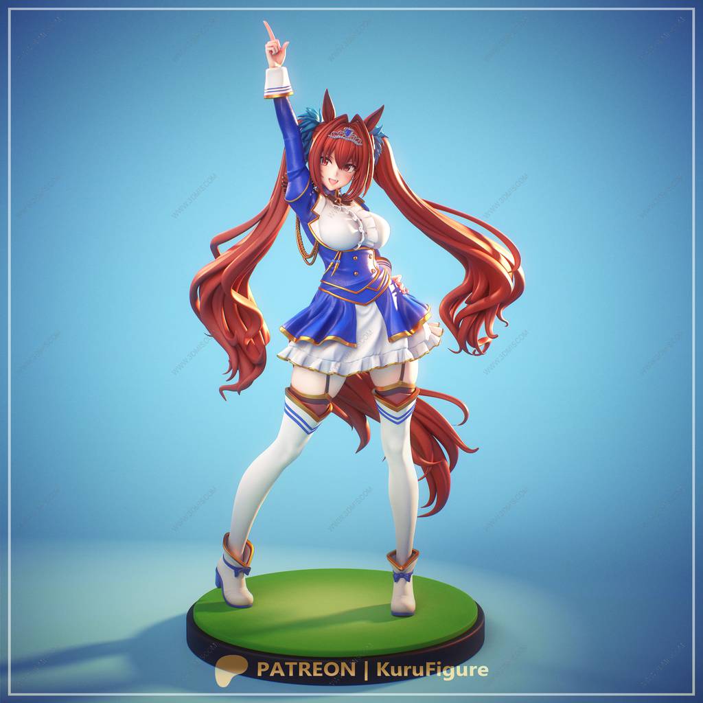 P站图纸印象馆 Kuru Figure 赛马娘 大和赤骥 Kuru Figure 赛马娘 大和赤骥