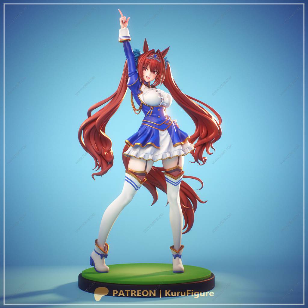 P站图纸印象馆 Kuru Figure 赛马娘 大和赤骥 Kuru Figure 赛马娘 大和赤骥