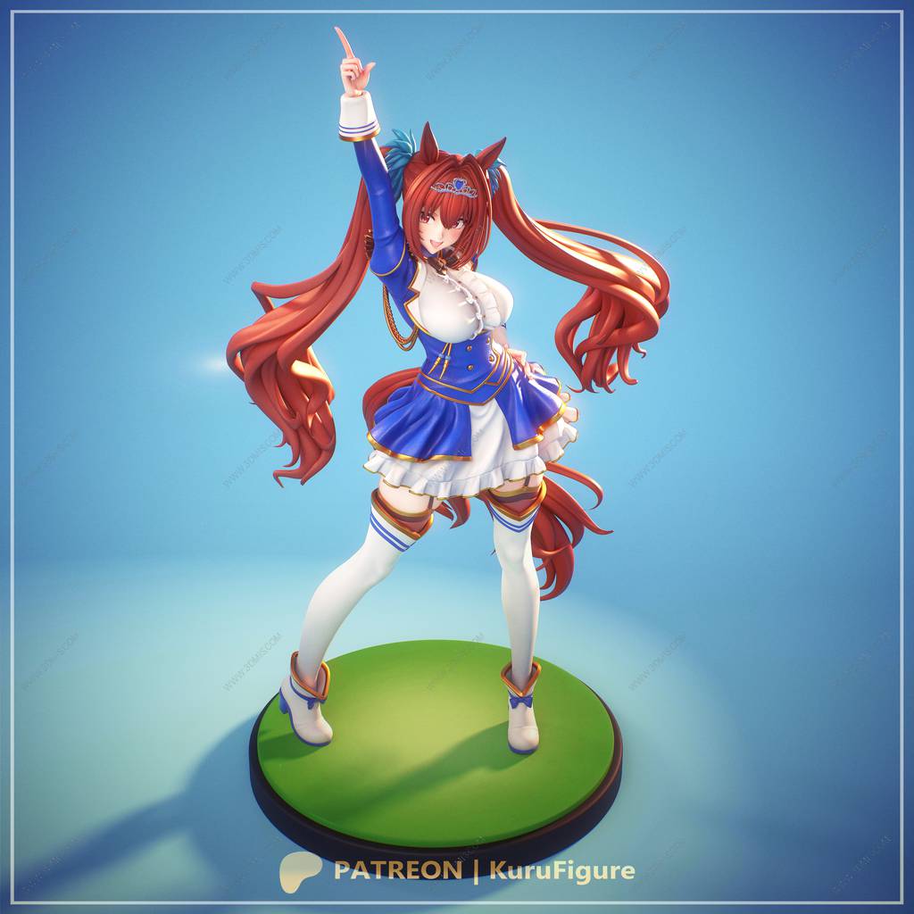 P站图纸印象馆 Kuru Figure 赛马娘 大和赤骥 Kuru Figure 赛马娘 大和赤骥