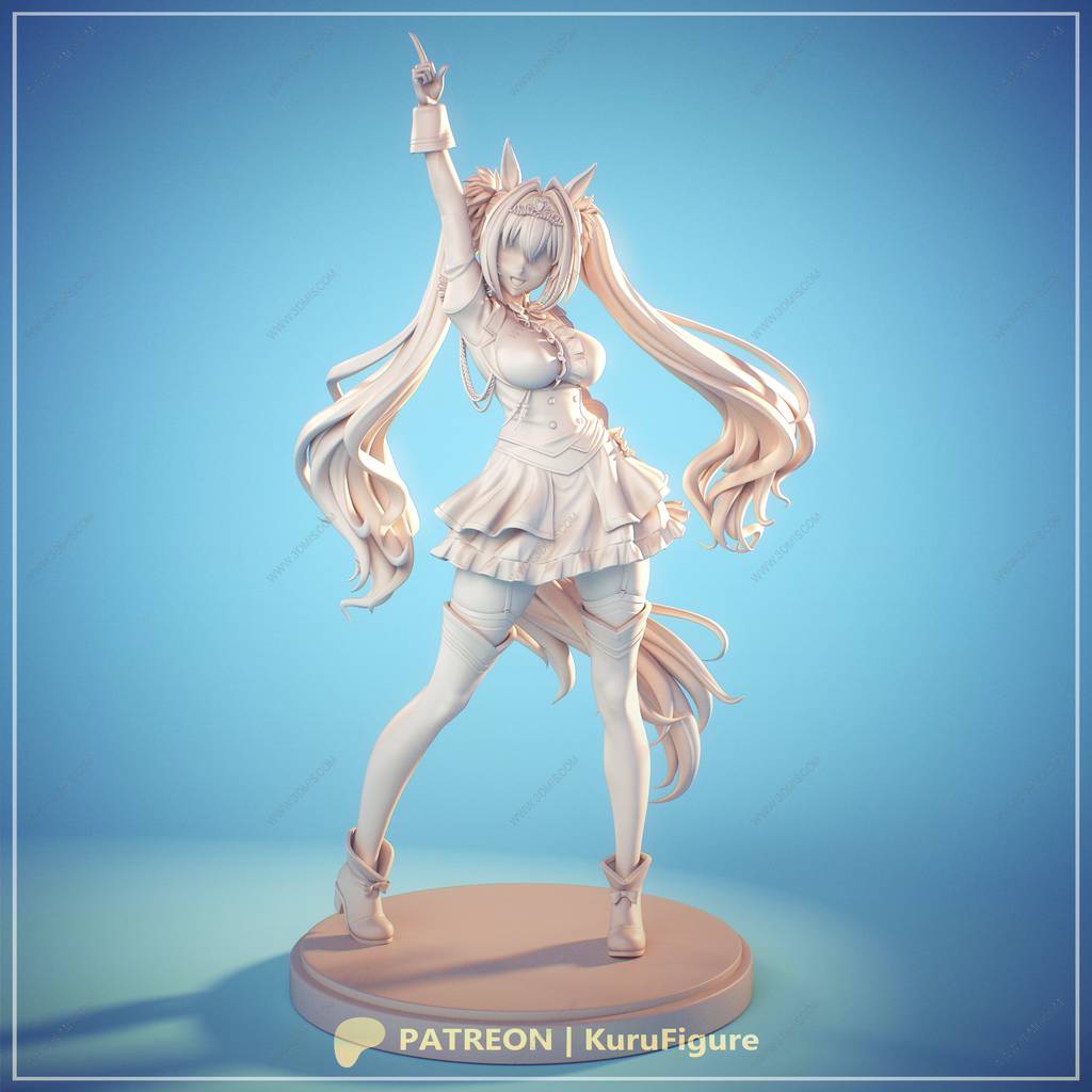 P站图纸印象馆 Kuru Figure 赛马娘 大和赤骥 Kuru Figure 赛马娘 大和赤骥