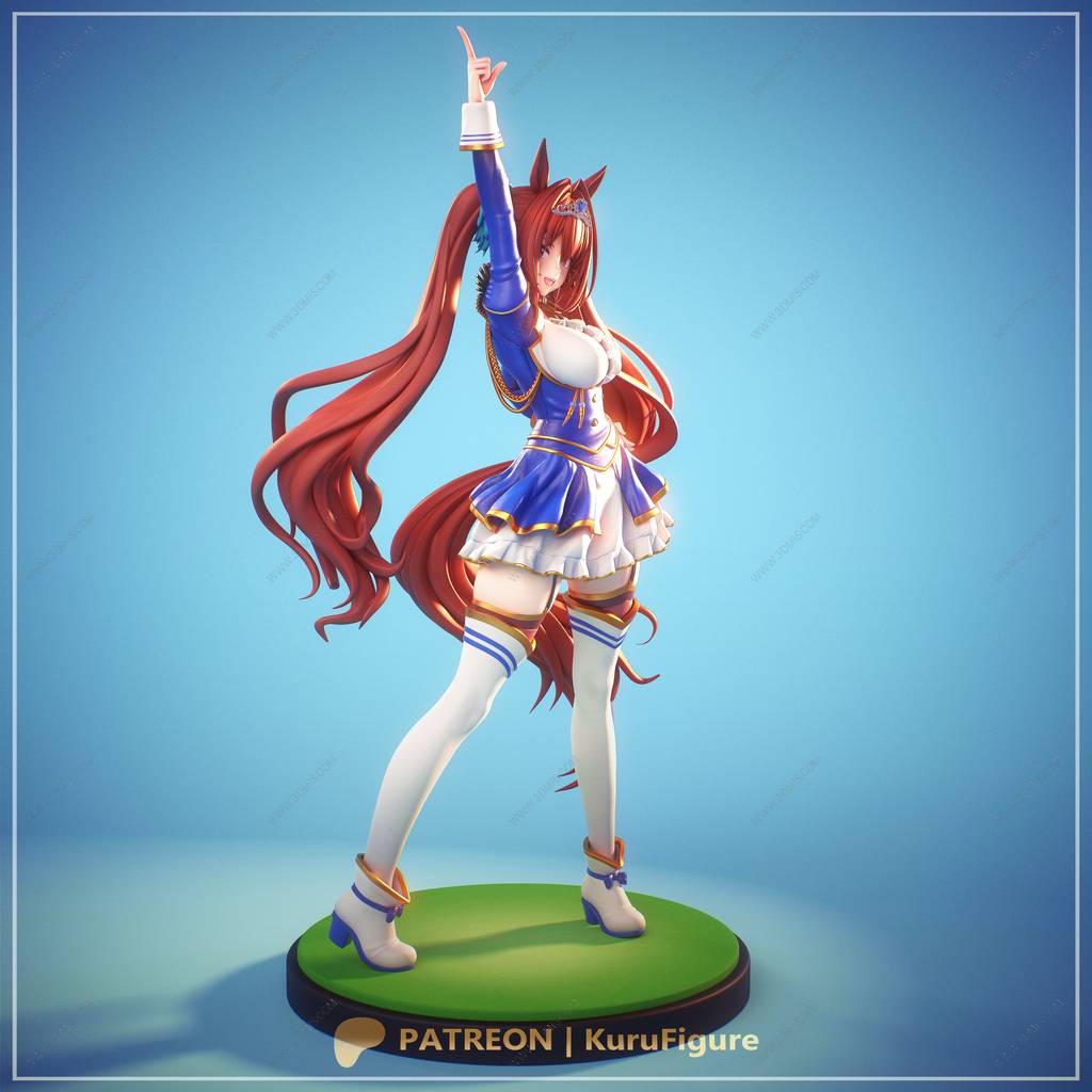 P站图纸印象馆 Kuru Figure 赛马娘 大和赤骥 Kuru Figure 赛马娘 大和赤骥