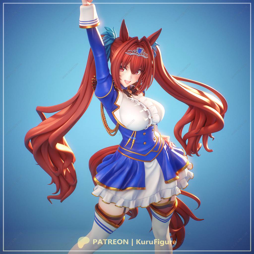 P站图纸印象馆 Kuru Figure 赛马娘 大和赤骥 Kuru Figure 赛马娘 大和赤骥