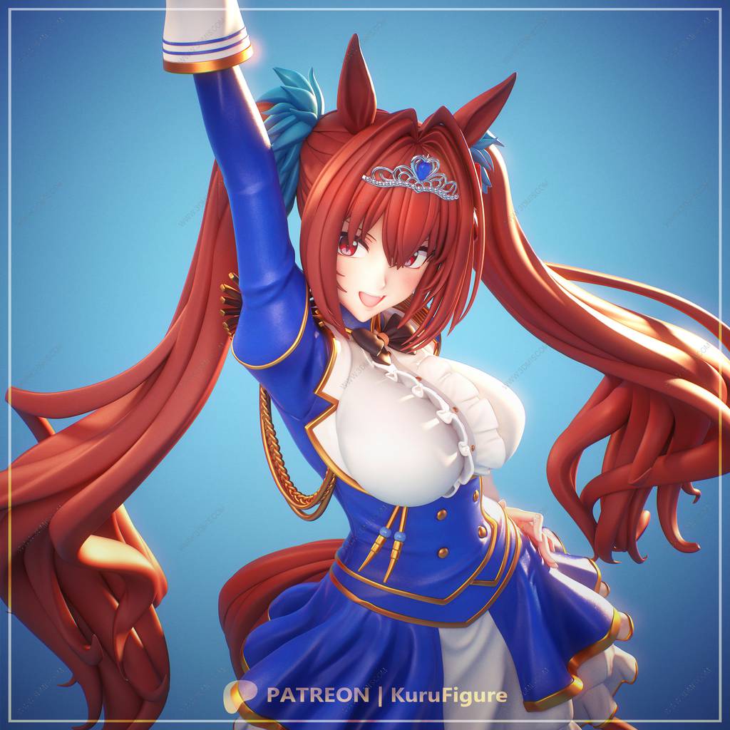 P站图纸印象馆 Kuru Figure 赛马娘 大和赤骥 Kuru Figure 赛马娘 大和赤骥