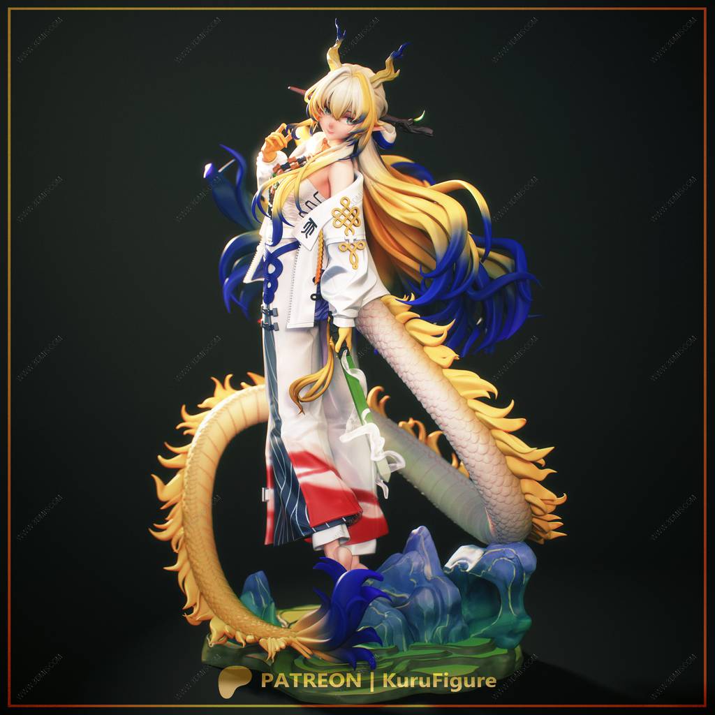 P站图纸印象馆 Kuru Figure 明日方舟 黍 Kuru Figure 明日方舟 黍