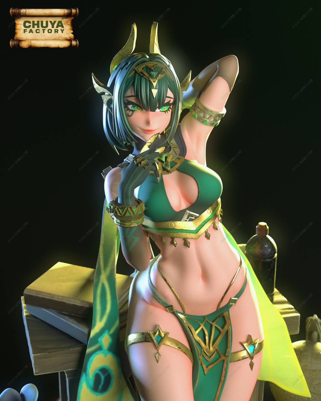 P站图纸印象馆 Chuya Factory 原神 奈芙尔 Chuya Factory 原神 奈芙尔