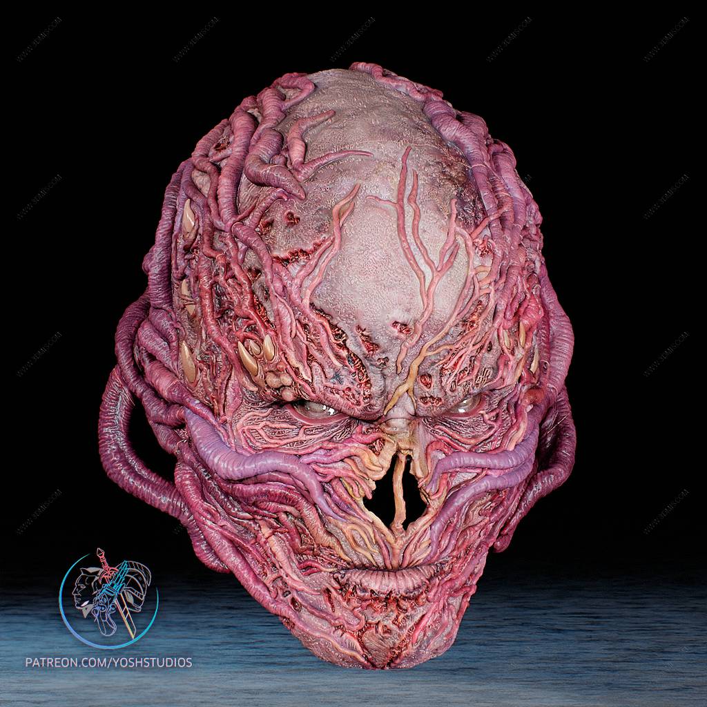 P站图纸印象馆 Yosh 怪奇物语 维克那的头罩 Yosh 怪奇物语 维克那的头罩