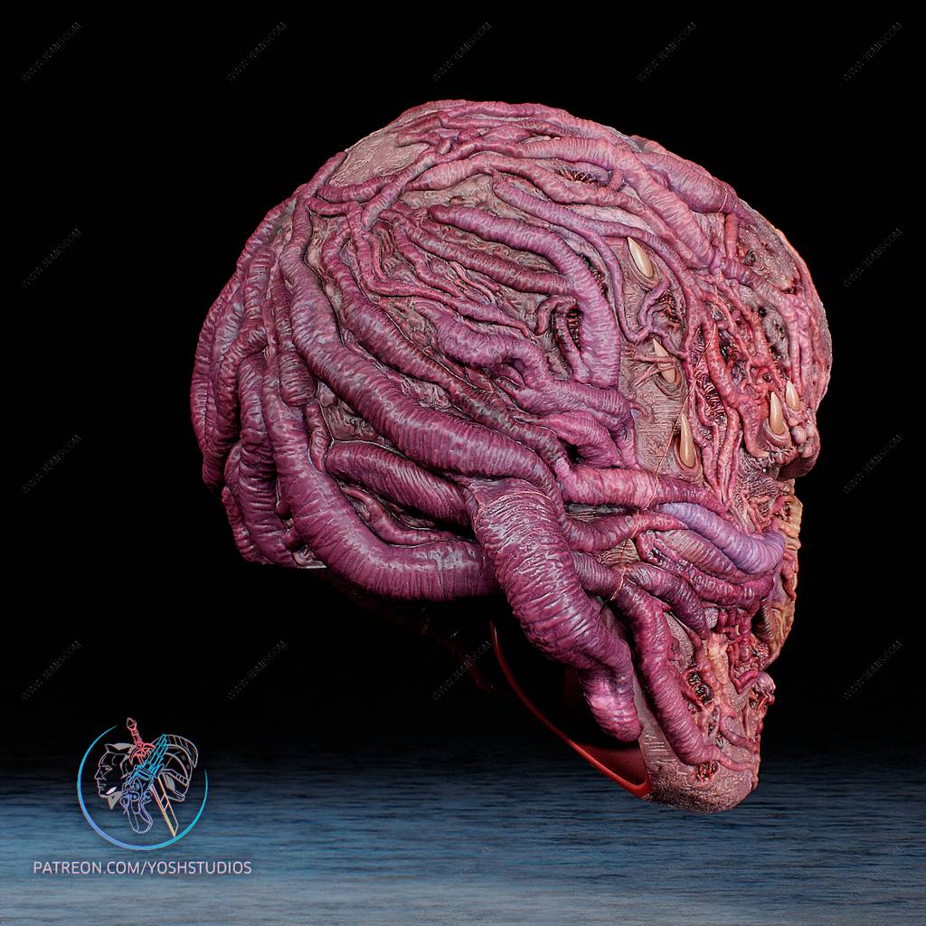 P站图纸印象馆 Yosh 怪奇物语 维克那的头罩 Yosh 怪奇物语 维克那的头罩