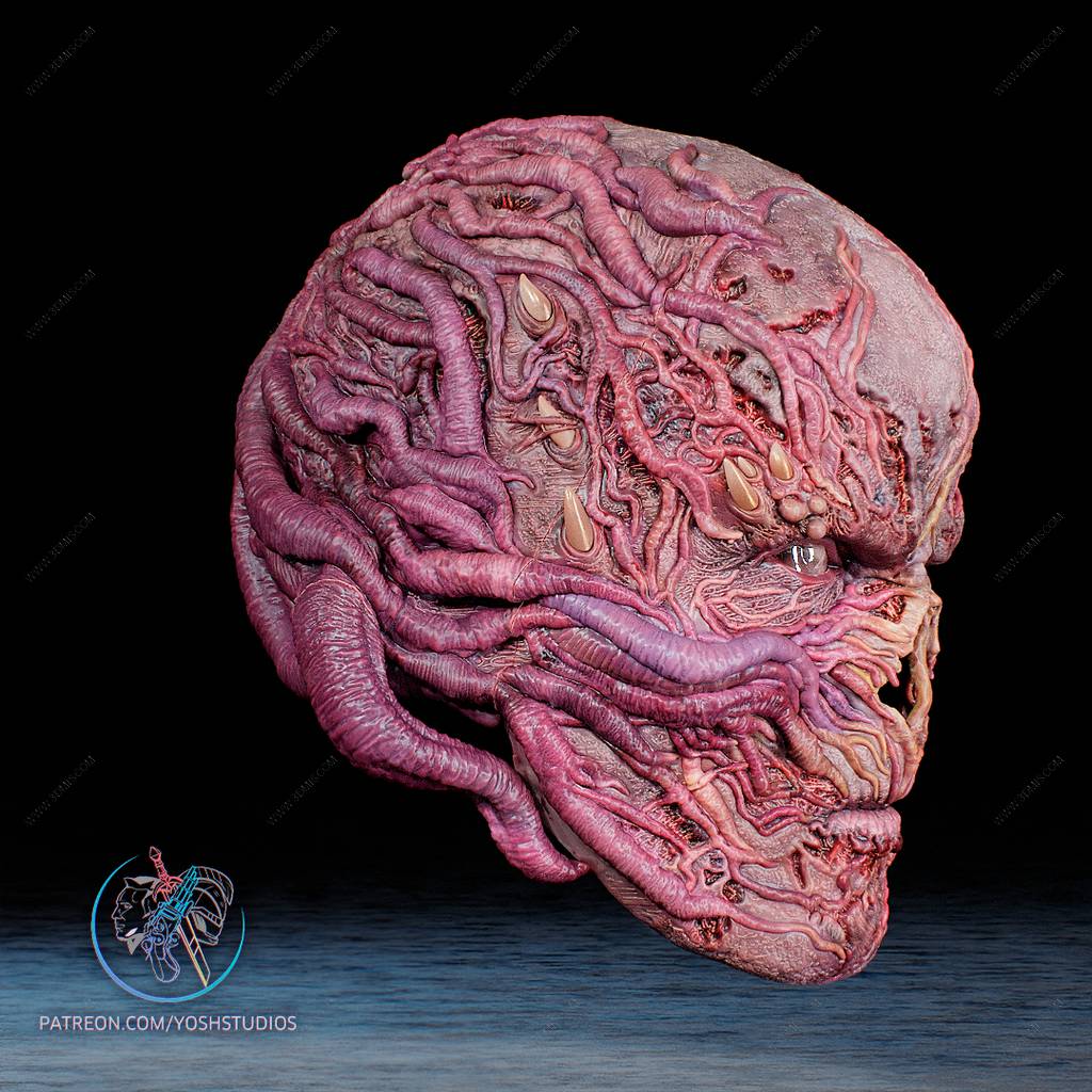 P站图纸印象馆 Yosh 怪奇物语 维克那的头罩 Yosh 怪奇物语 维克那的头罩