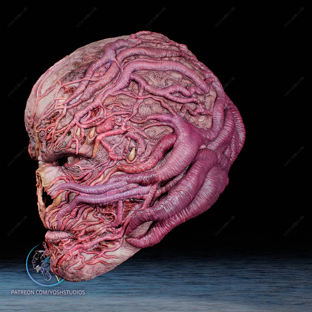 P站图纸印象馆 Yosh 怪奇物语 维克那的头罩 Yosh 怪奇物语 维克那的头罩