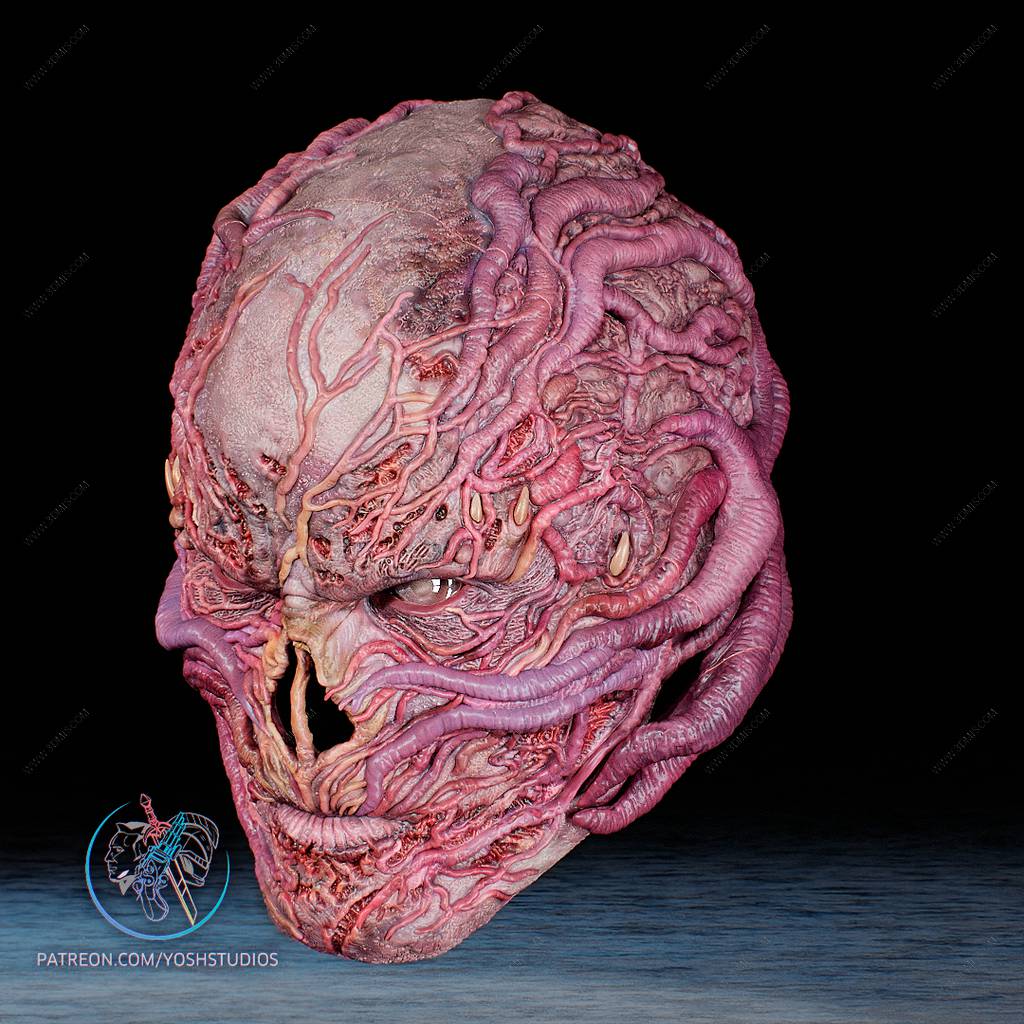 P站图纸印象馆 Yosh 怪奇物语 维克那的头罩 Yosh 怪奇物语 维克那的头罩