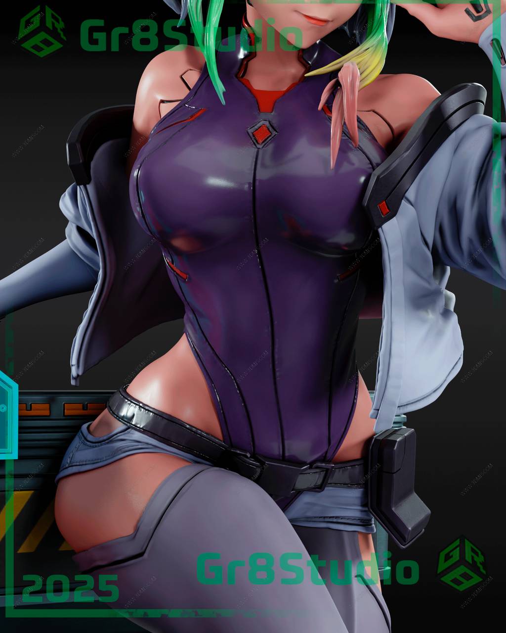 P站图纸印象馆 Gr8Tech 赛博朋克 边缘行者 露西 Gr8Tech 赛博朋克 边缘行者 露西