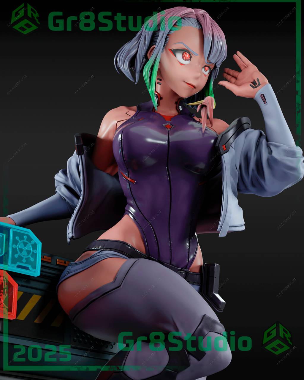 P站图纸印象馆 Gr8Tech 赛博朋克 边缘行者 露西 Gr8Tech 赛博朋克 边缘行者 露西