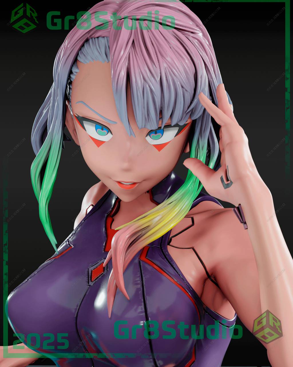 P站图纸印象馆 Gr8Tech 赛博朋克 边缘行者 露西 Gr8Tech 赛博朋克 边缘行者 露西