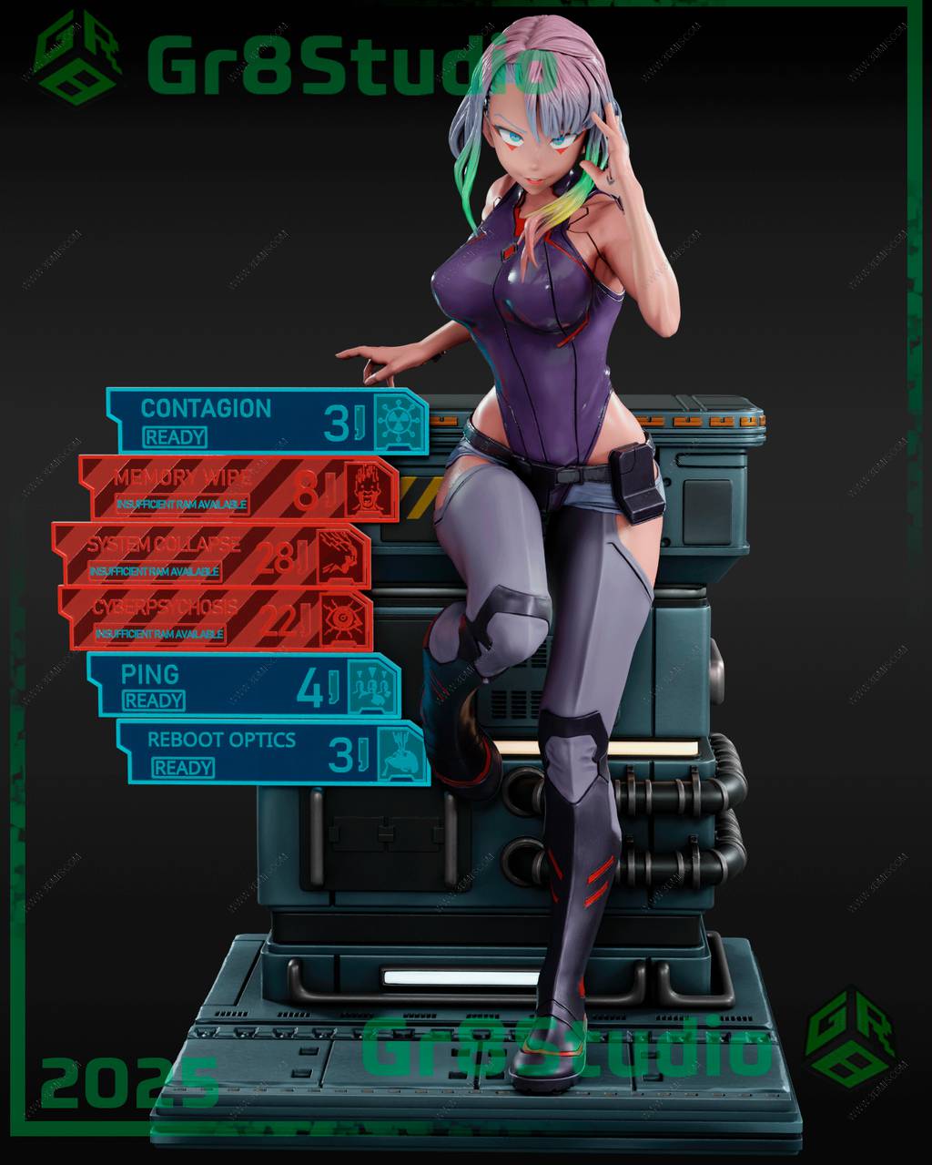 P站图纸印象馆 Gr8Tech 赛博朋克 边缘行者 露西 Gr8Tech 赛博朋克 边缘行者 露西